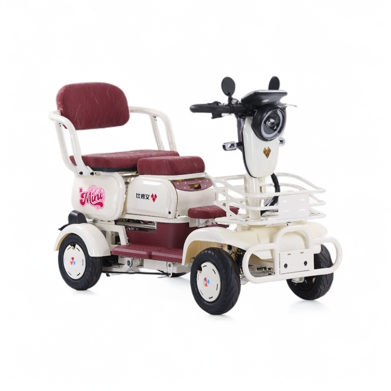 BYVIN/比德文A跑马灯+雨棚中老年人日常出行和接送孩子电动车