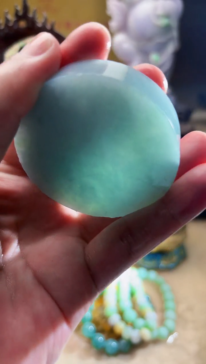 未镶嵌挂件翡翠A货张麦9688