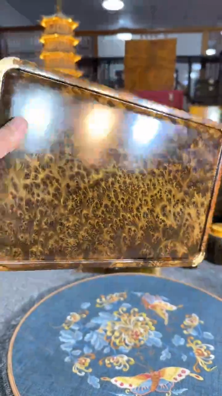 【闪购商品】乌木类成套家具阴沉托盘  s3