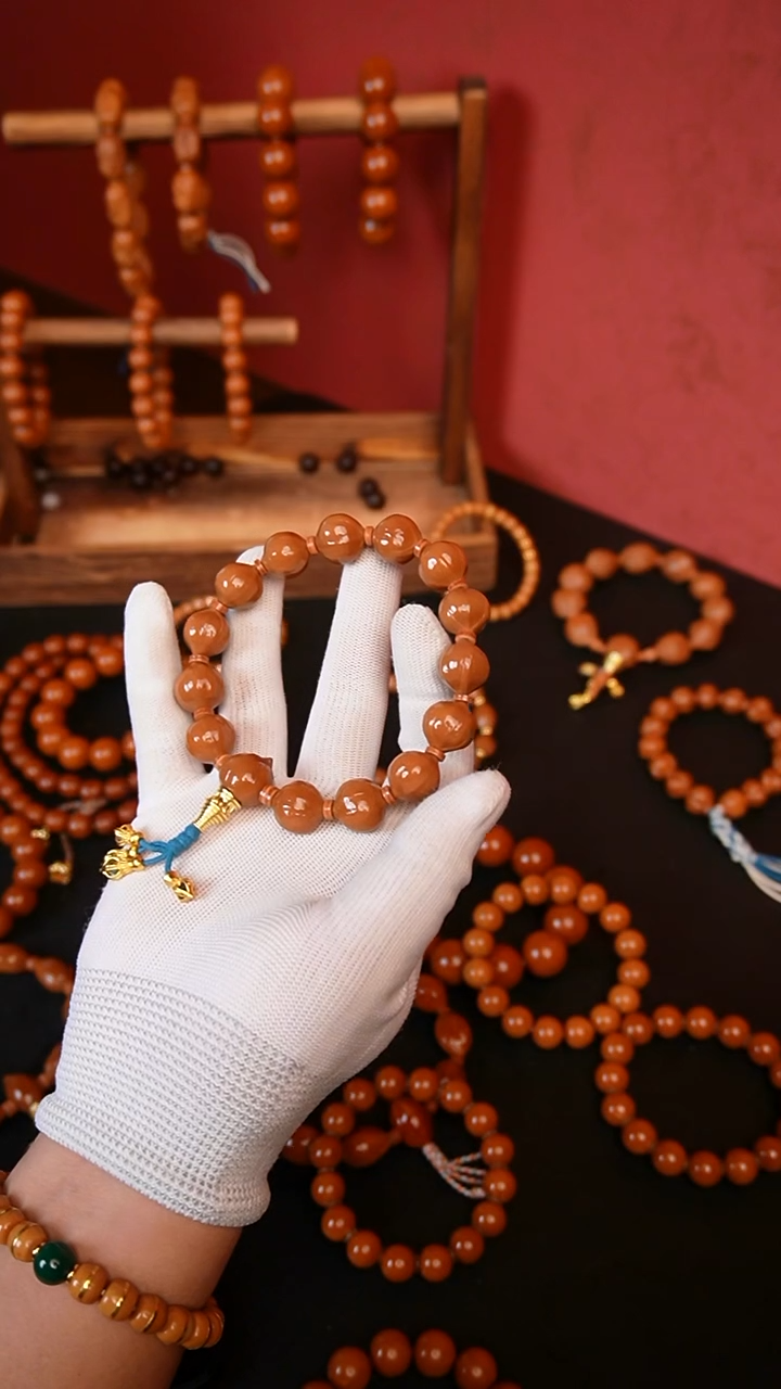 手串/手链橄榄核?****?蜜桃臀