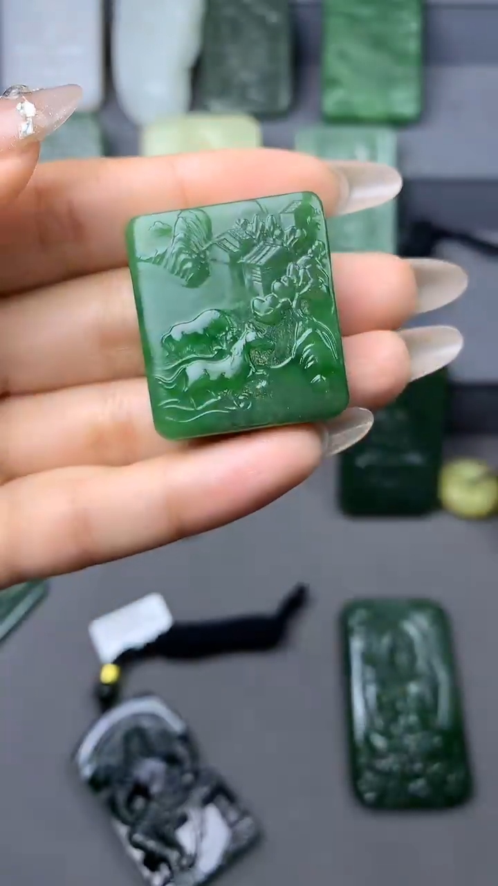 【闪购商品】定制和田玉挂件拍一发一不退不换