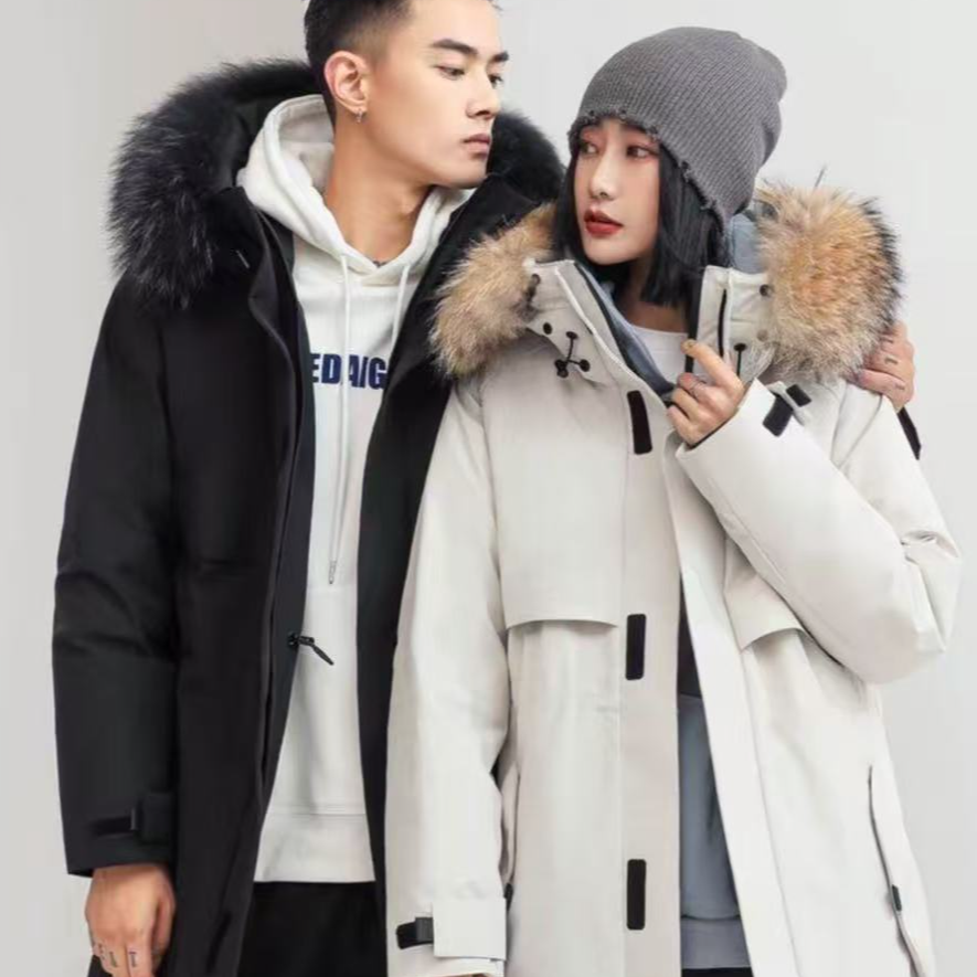 2079-G （无毛领）【蓬度绒息】冬季轻量化休闲时尚保暖加厚情侣外套