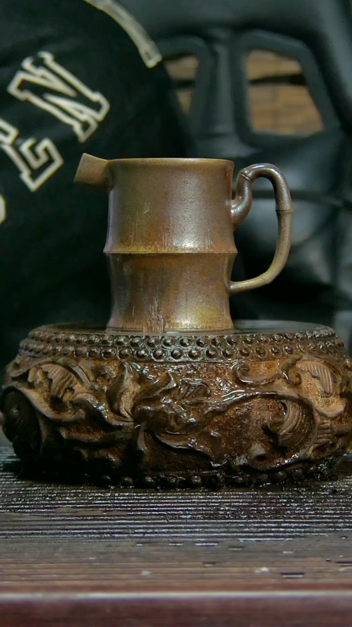 【闪购商品】紫砂茶壶竹节公道杯