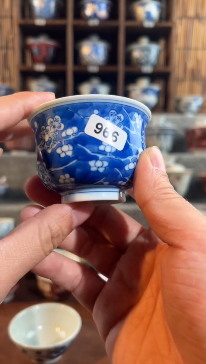 966天禄言瓷全手绘茶器