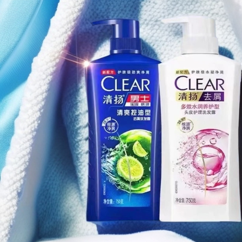 洗发水去屑控油清洁止痒薄荷运动多效柔顺保湿清爽蓬松
