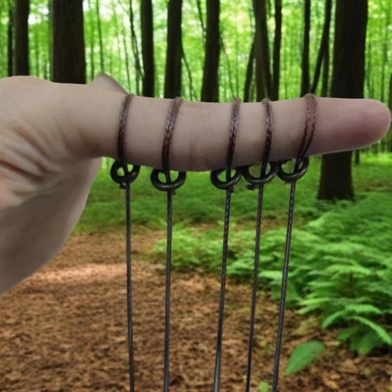 户外园艺钢丝绊脚套钢丝穿排套线绳