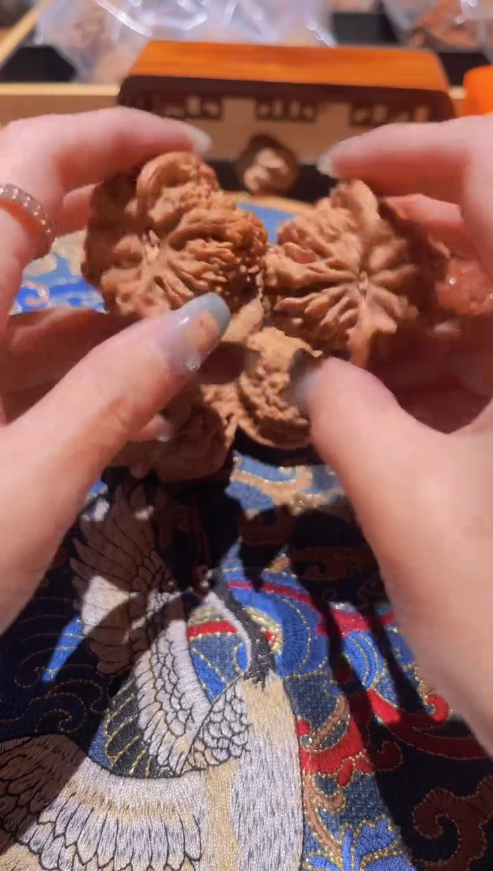 把件文玩核桃135满天星40