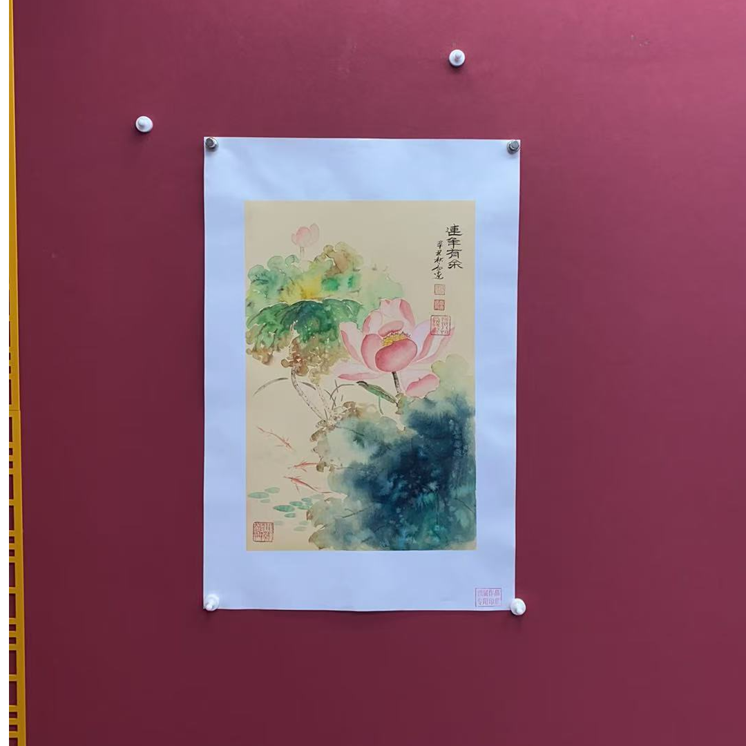 高远/国画/宣纸/69X45/手绘