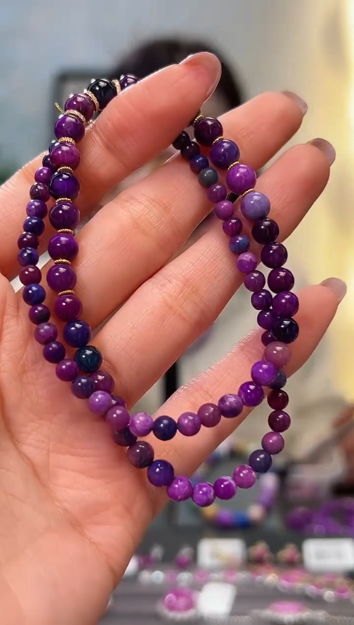 【闪购商品】苏纪石（舒俱来）项链18K金镶嵌1