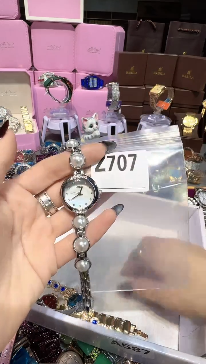 石英机芯不锈钢不锈钢直播定闪专用