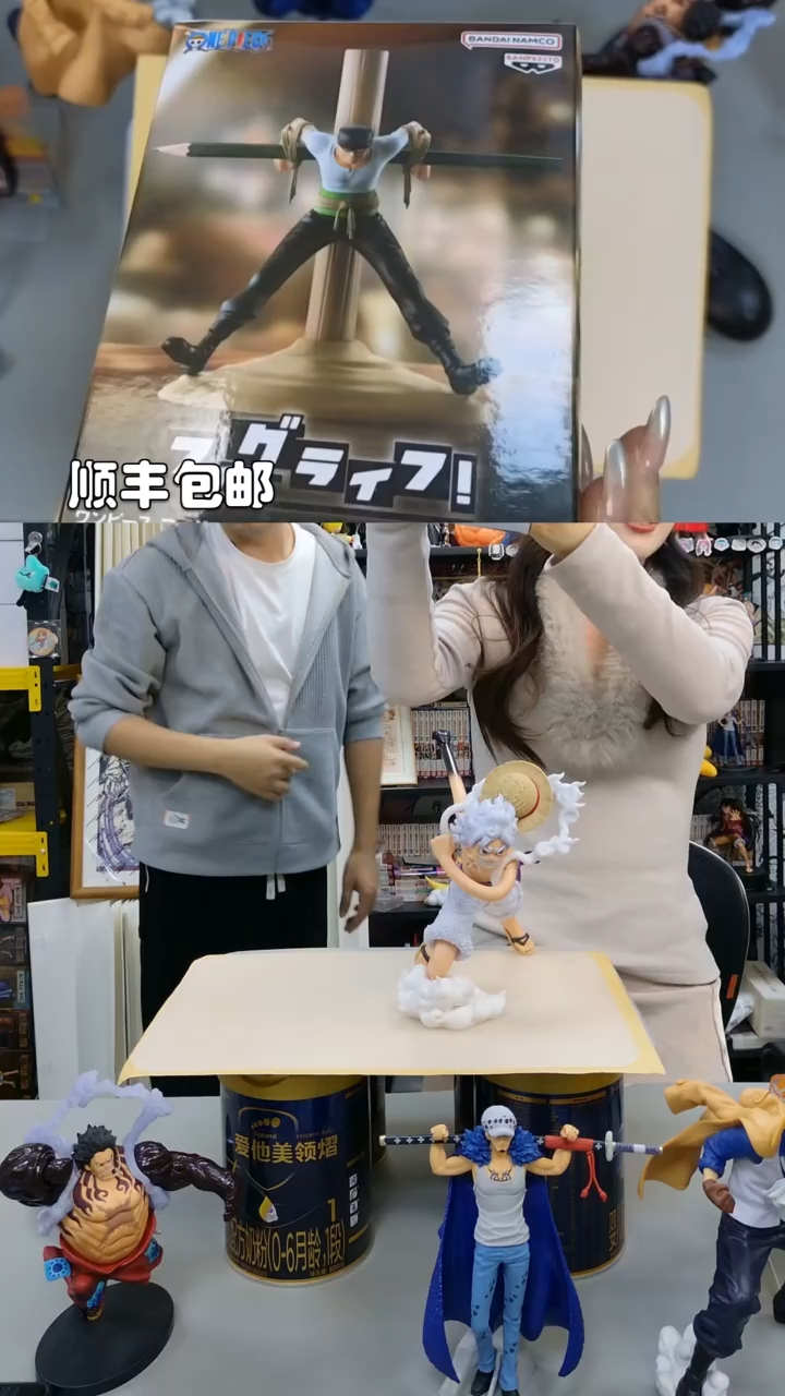 海贼王十字架索隆手办