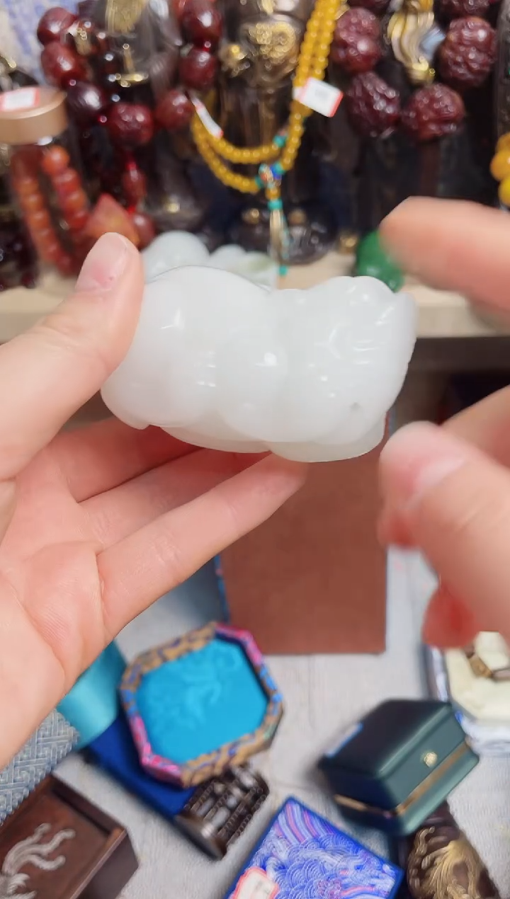 【闪购商品】和田玉颈饰未镶嵌梦梦精品链接专属貔貅