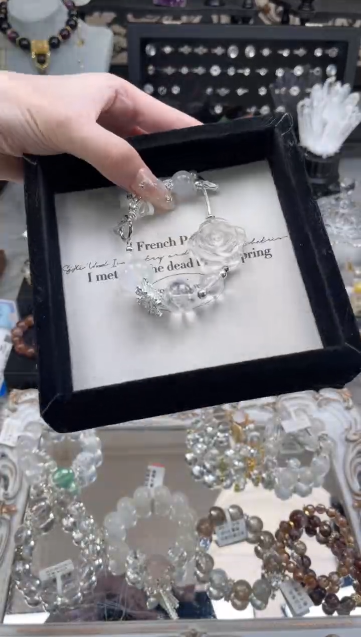 【闪购商品】水晶手链未镶嵌天然水晶 多样性发货