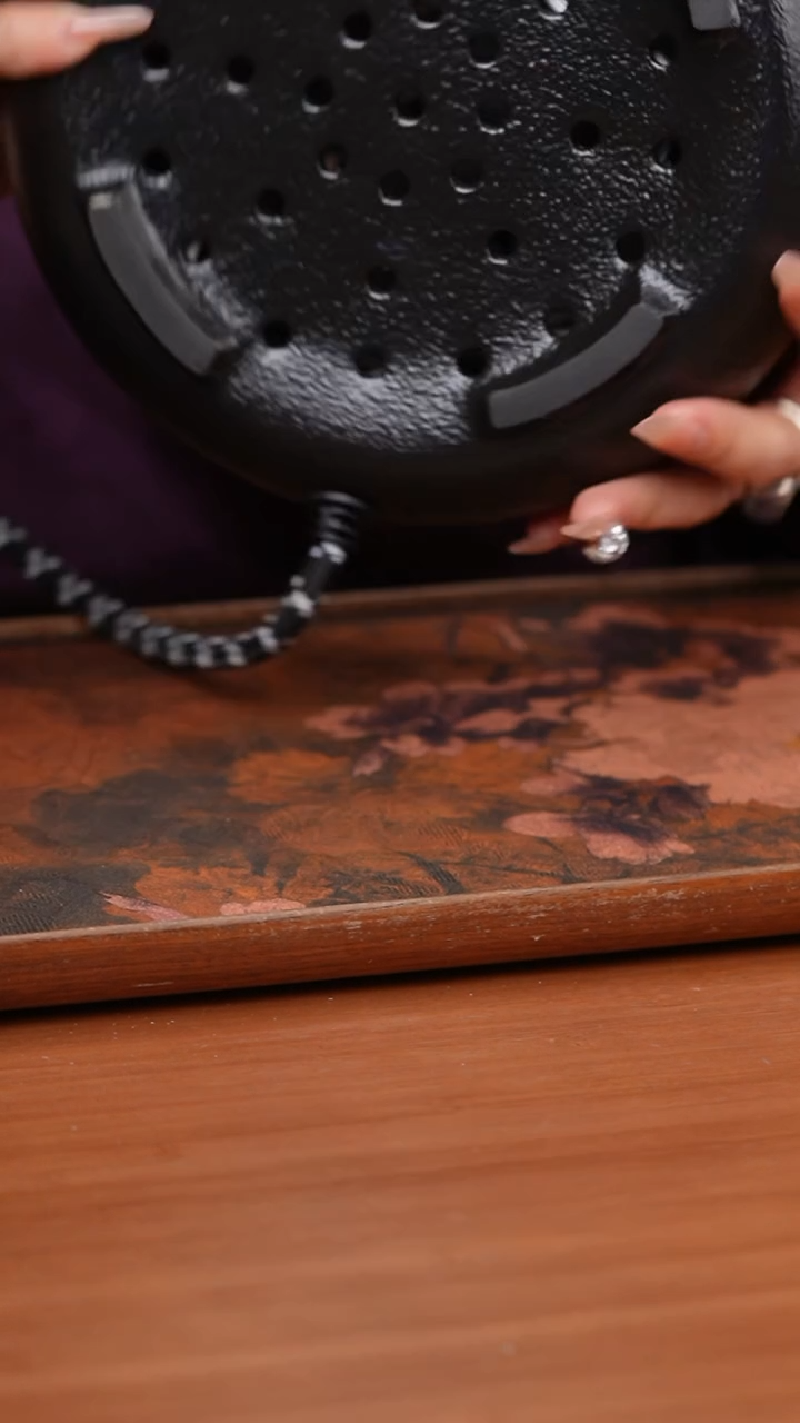 【闪购商品】莺歌烧/四方大漆地金枫纹