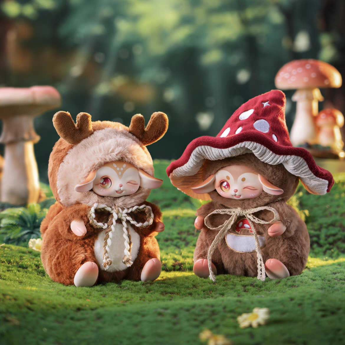 HOTPLAYZ莎莉幻境仙灵系列搪胶毛绒盲盒