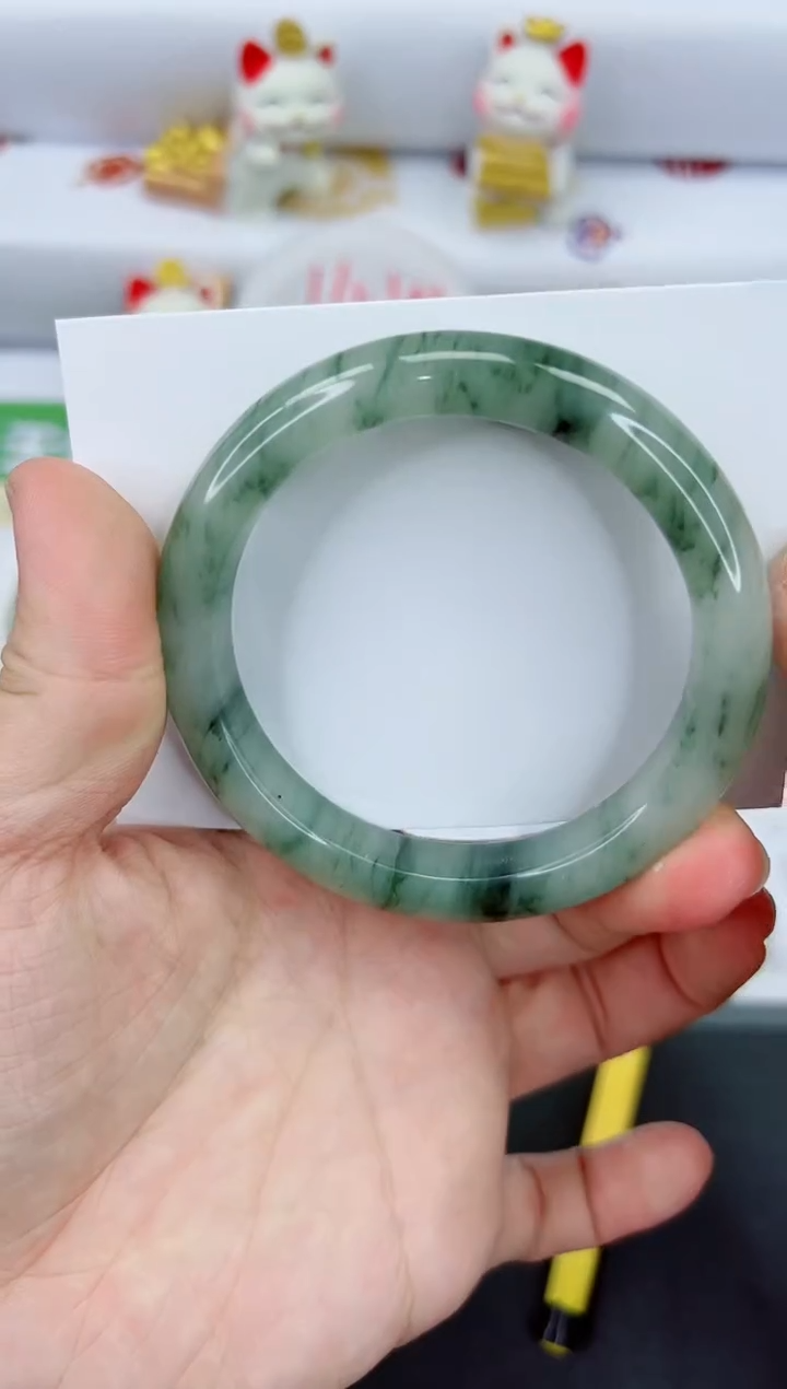 【闪购商品】石英质玉手镯未镶嵌1674-58.8