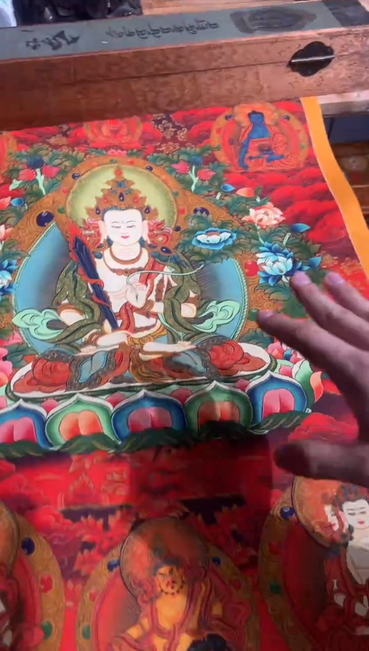 卷轴画卷轴画奥奥的唐卡