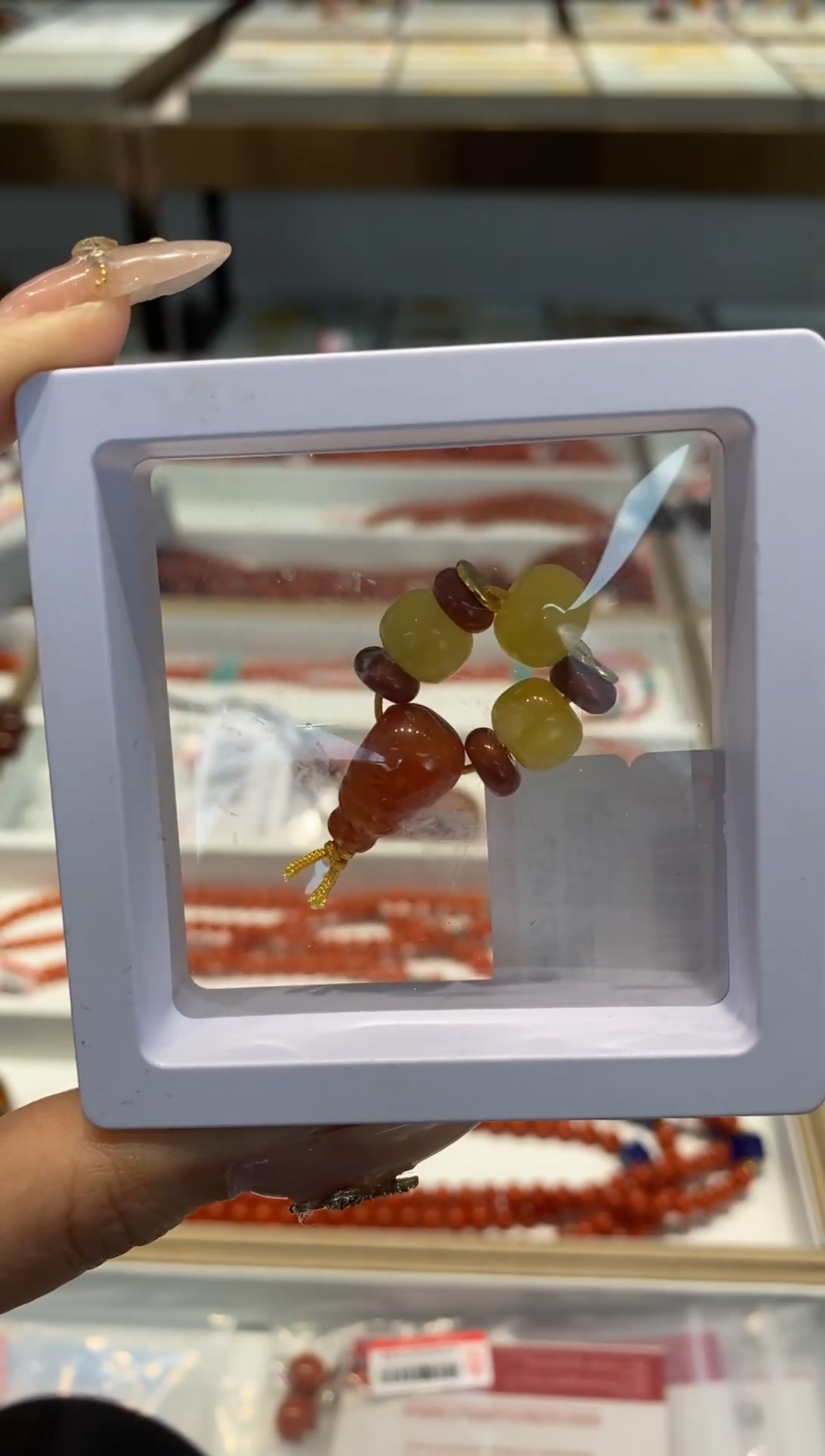 【闪购商品】琥珀颈饰未镶嵌挂件