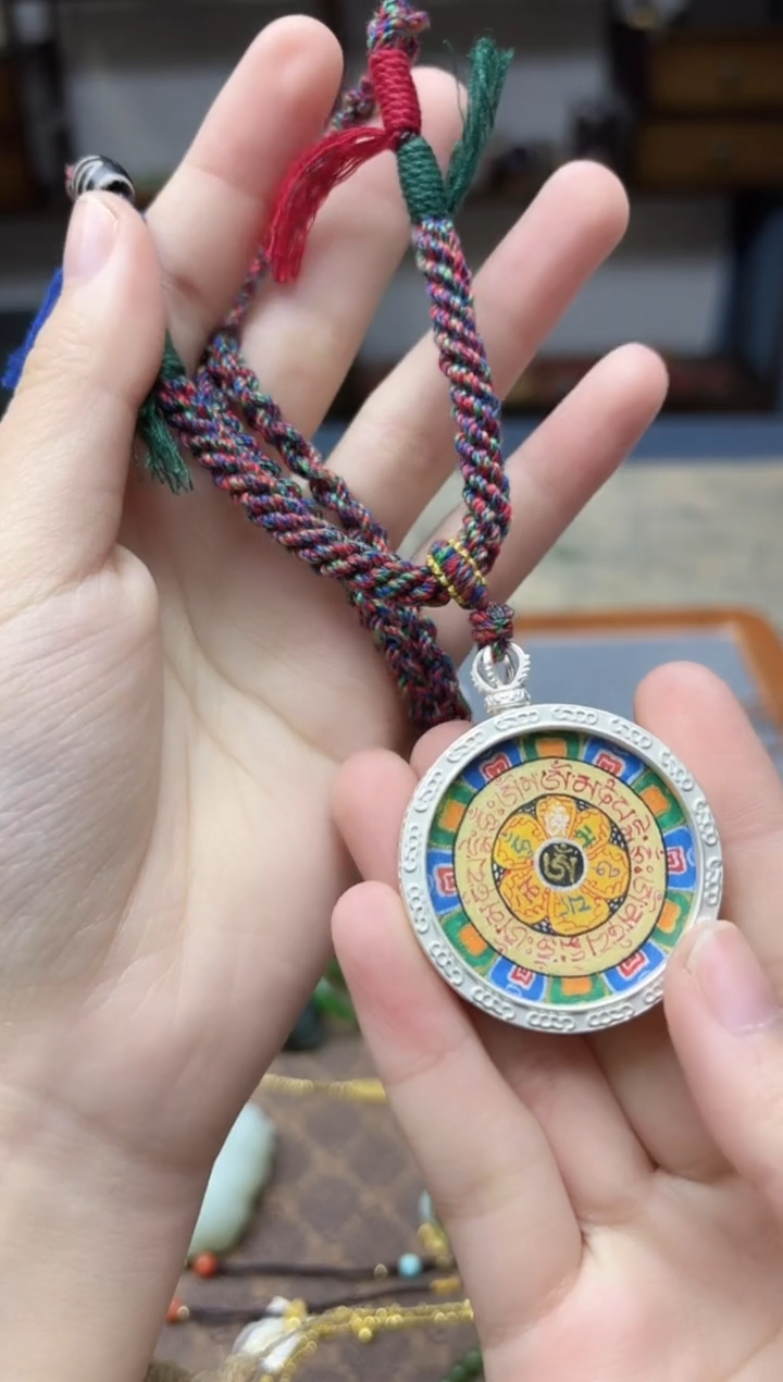 吊坠唐卡六字吊坠LG