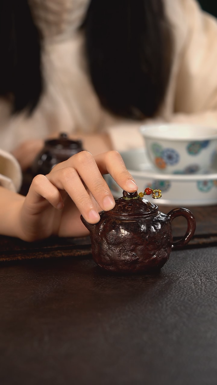 【闪购商品】杯陶瓷杯周边伟壶柴烧小壶南瓜125cc