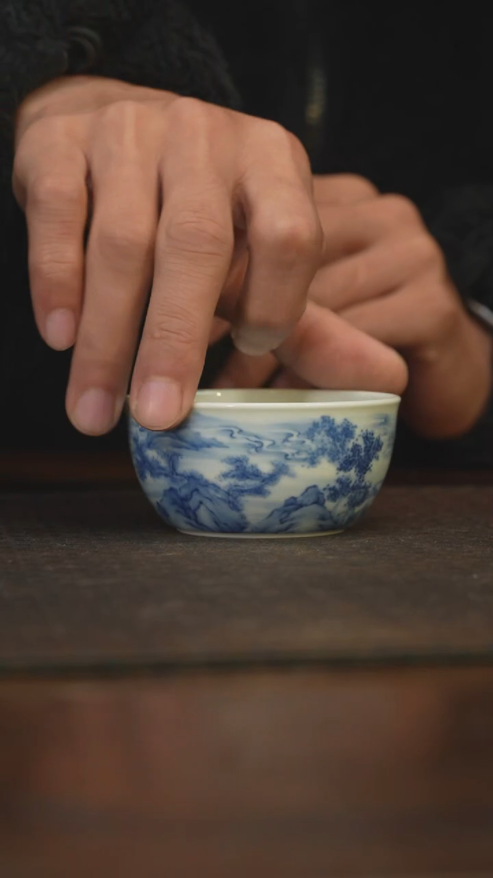 瓷片柴窑青花破价福利