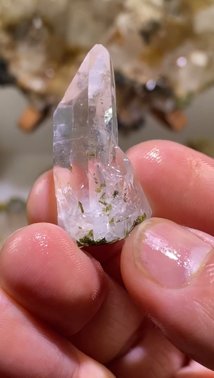 未镶嵌珠宝半成品水晶92号四川美姑超七花园水晶