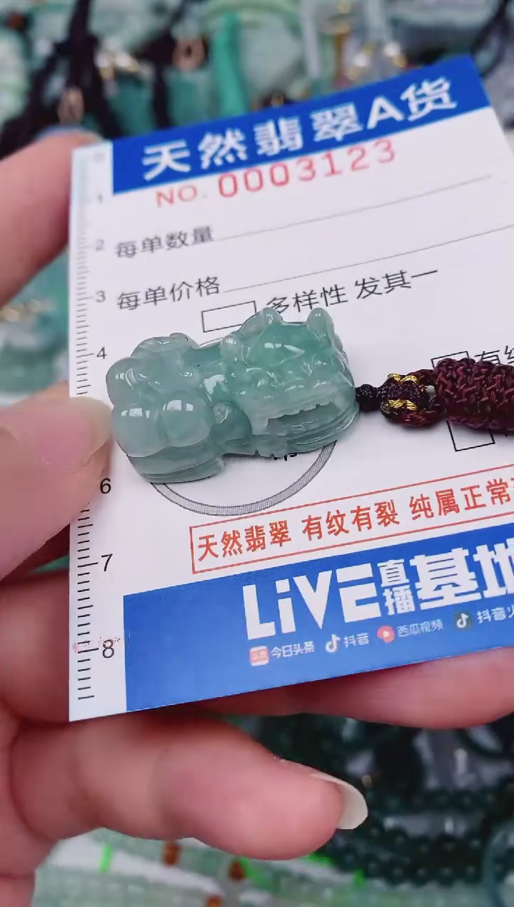颈饰未镶嵌翡翠00003123