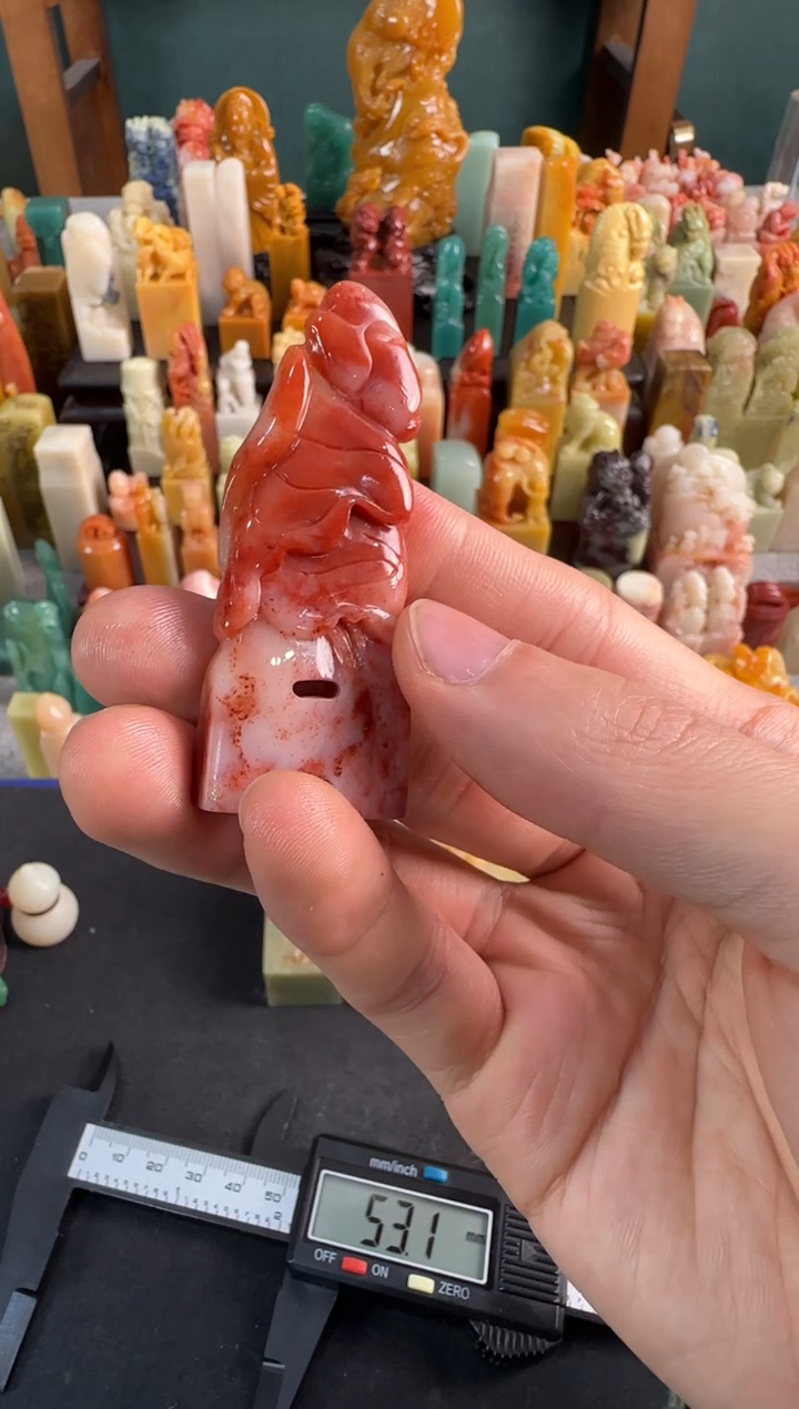 【闪购商品】青田石印石编号编号7136