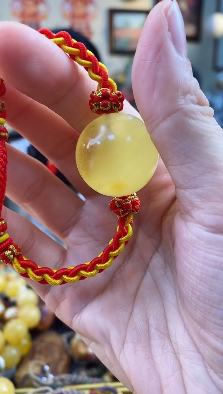 【闪购商品】琥珀颈饰未镶嵌吊坠