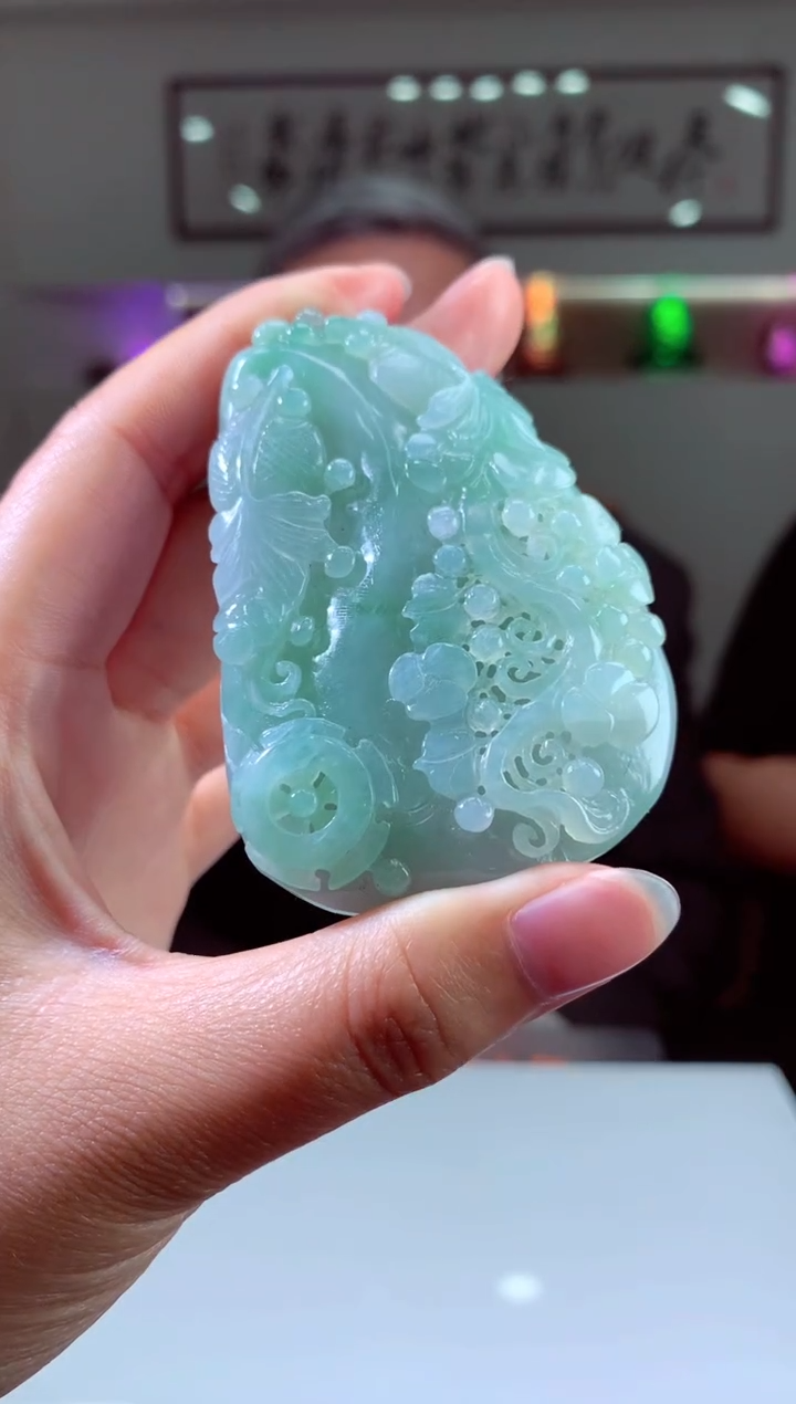 【闪购商品】定制翡翠未镶嵌天然A货翡翠（拍一发一）