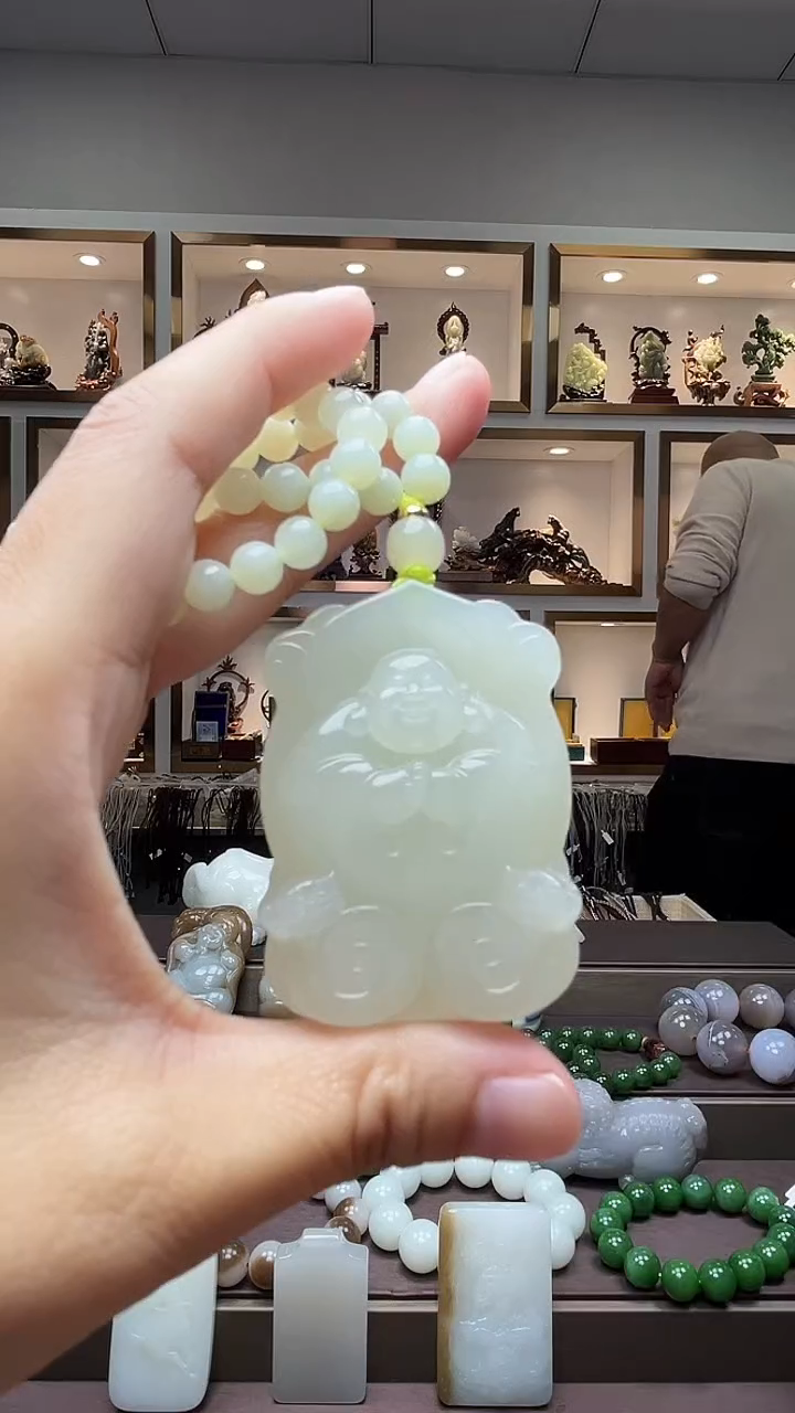 【闪购商品】和田玉颈饰未镶嵌苏