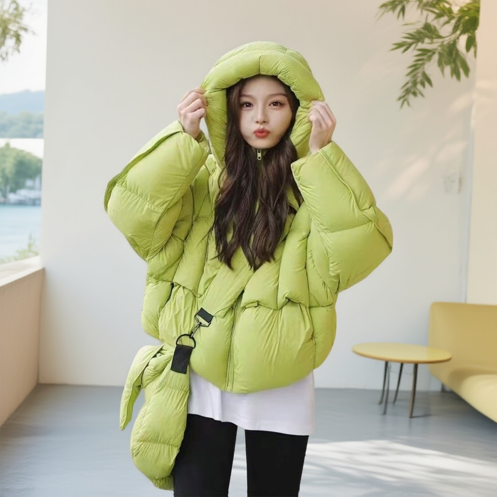 高端羽绒服短款女2025新款韩版时尚气质小个子多巴胺加厚保暖秋冬