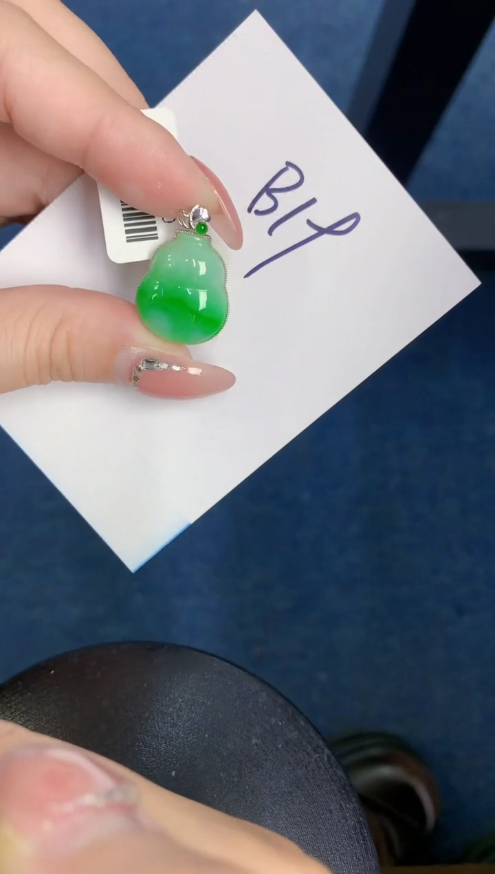 【闪购商品】翡翠颈饰18K金镶嵌000000000