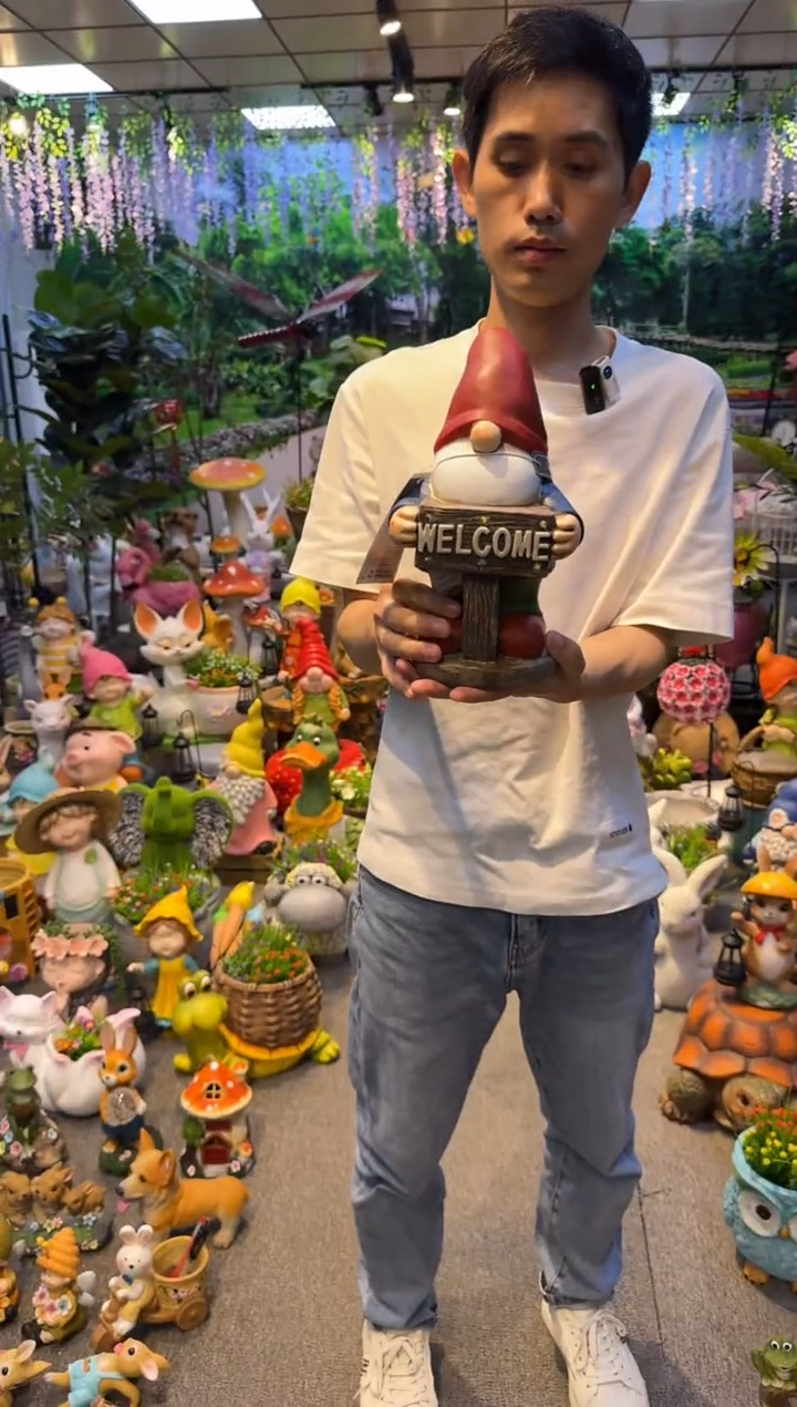 无花朵花园庭院摆件&00&