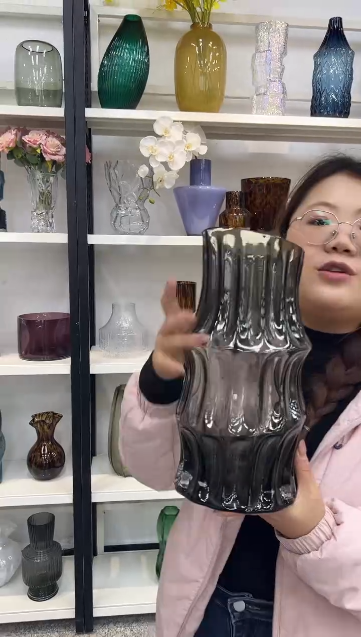 水养鲜花干花插花客厅装饰品中号