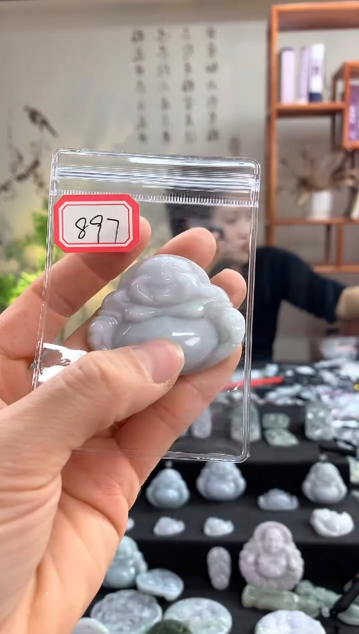 【闪购商品】翡翠颈饰未镶嵌佛公897