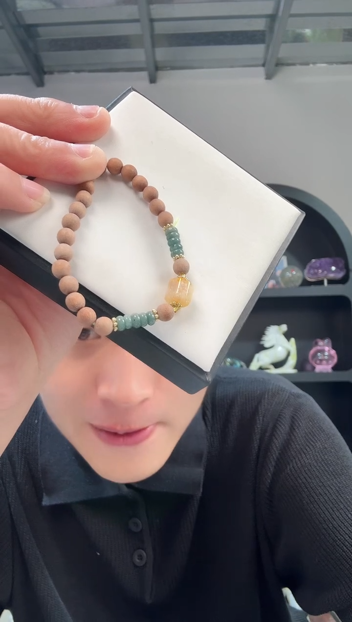 未镶嵌手链翡翠晶1969 