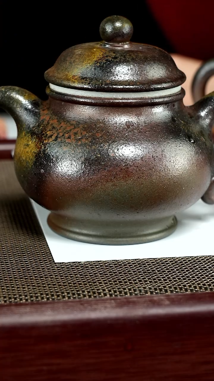 【闪购商品】紫泥茶壶底槽青240毫升