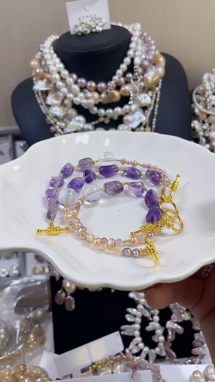 未镶嵌手链淡水珍珠【纯恬饰品】（多样性发货发一）