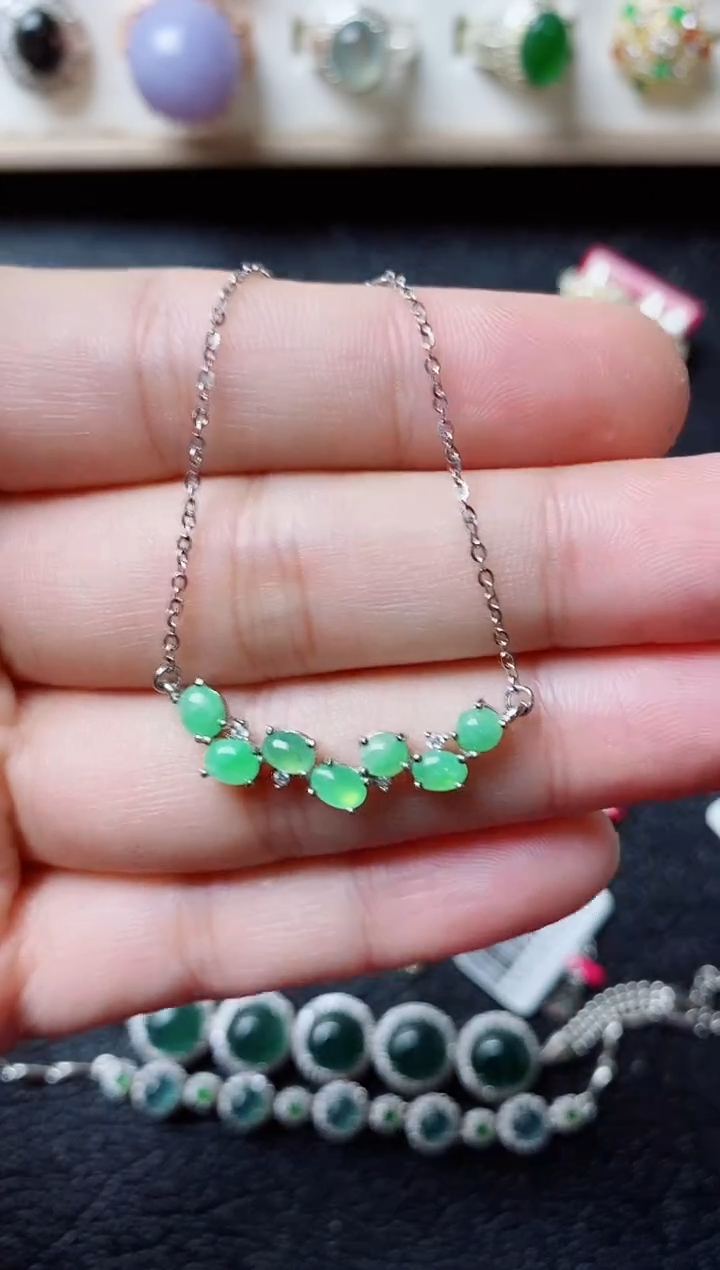 【闪购商品】翡翠戒指银S925镶嵌11111