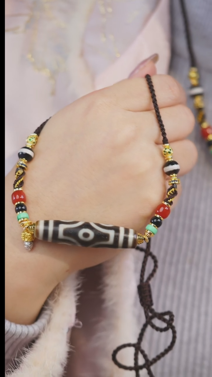 【闪购商品】玛瑙/玉髓项链未镶嵌多样性发一