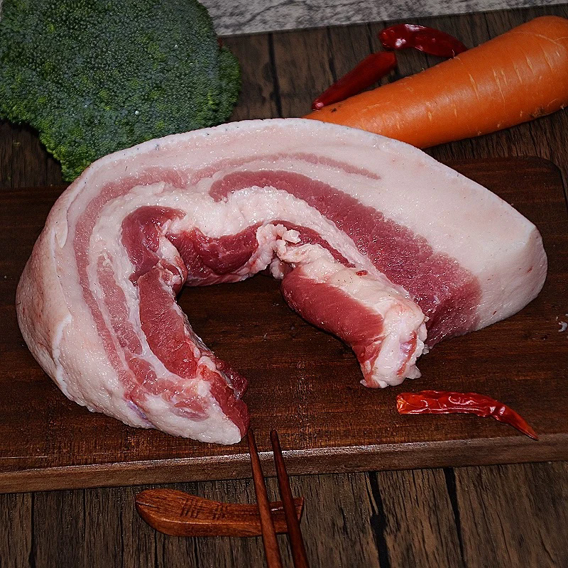 农家纯五花肉4斤