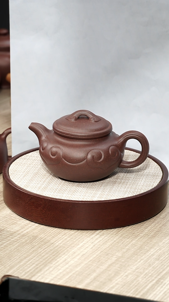 【闪购商品】紫砂茶壶底槽清仿古如意瑕疵