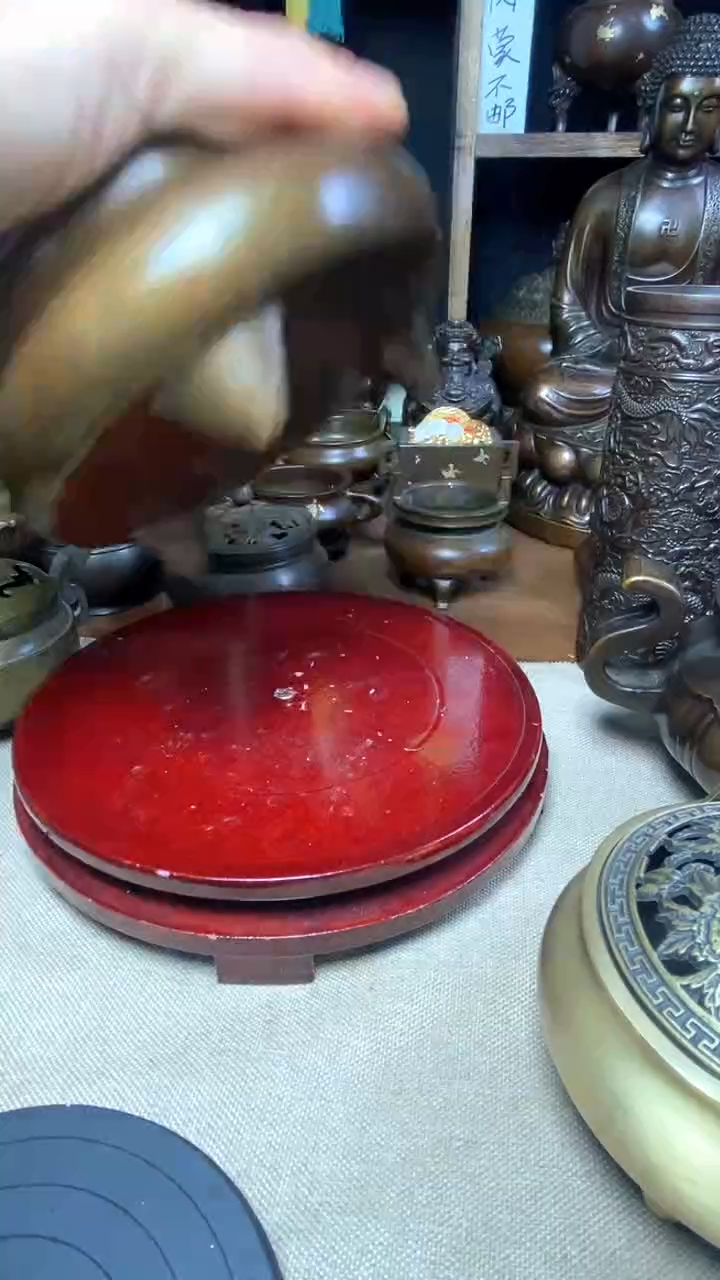 【闪购商品】苏工 普工精品铜 摆件熏香炉