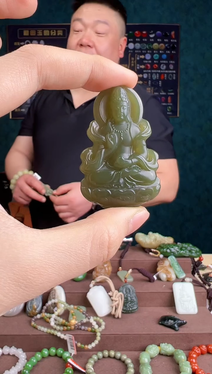 【闪购商品】和田玉颈饰未镶嵌ZZ 拍一发一 多样性发货