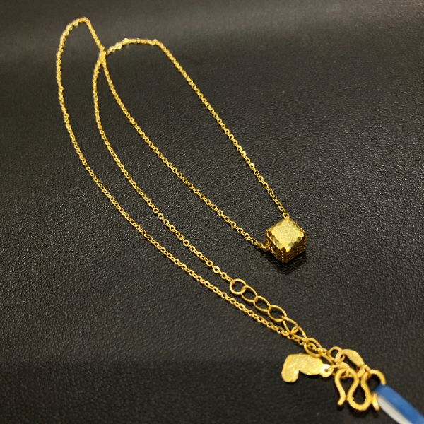 放心黄金店 足金999项链3.64克【货号65】(1号货）