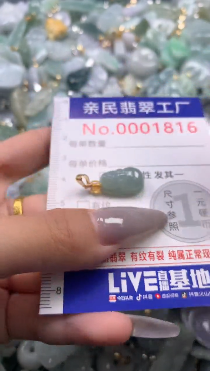 颈饰未镶嵌翡翠1816