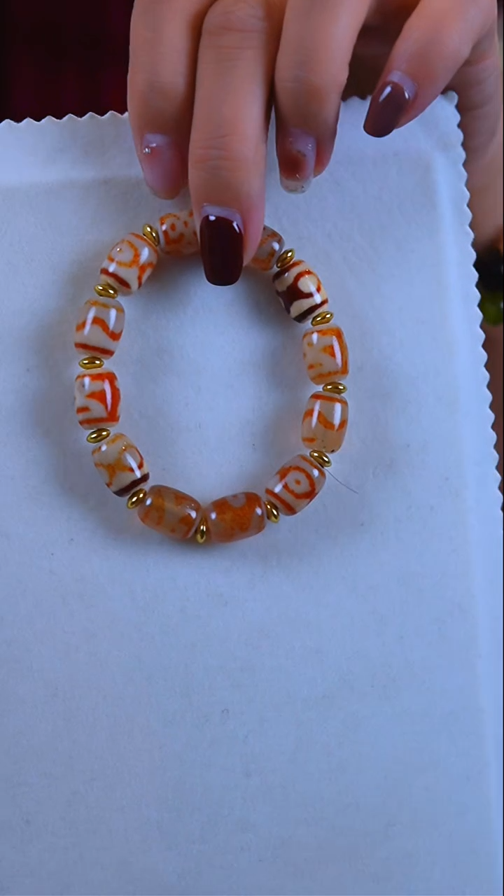 【闪购商品】玛瑙/玉髓手串未镶嵌大满贯手串02