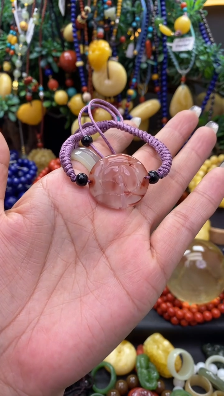 【闪购商品】南红玛瑙手链未镶嵌南红手牌