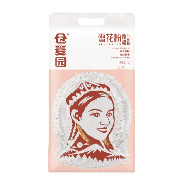 仓麦园雪花粉1kg（尝鲜装）